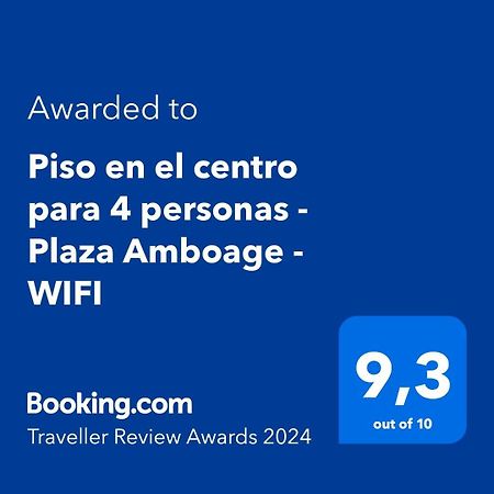Piso En El Centro Para 4 Personas - Plaza Amboage - Wifi Феррол Экстерьер фото