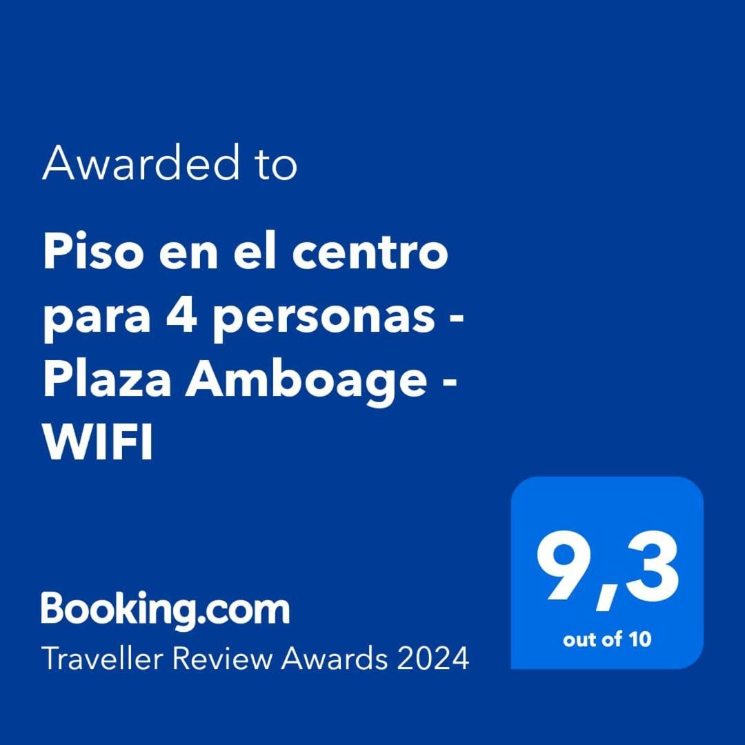 Piso En El Centro Para 4 Personas - Plaza Amboage - Wifi Феррол Экстерьер фото